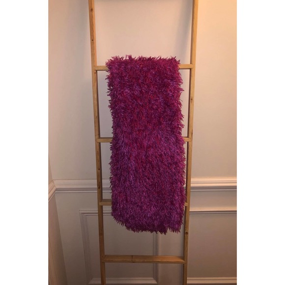 None Bedding Pink Fuzzy Blanket Poshmark